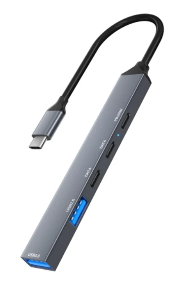 ZR869 Ads-809 Type-C 5 İn 1 Extender - Resim 2