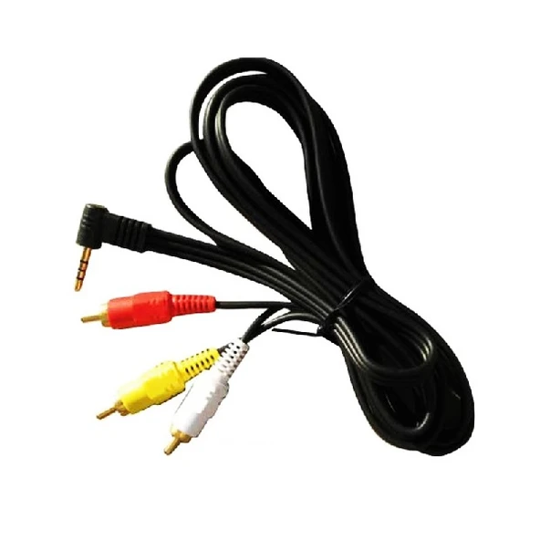 3.5mm - 3RCA Audio Video AV Kablo (AVD-55) ürün görseli 1