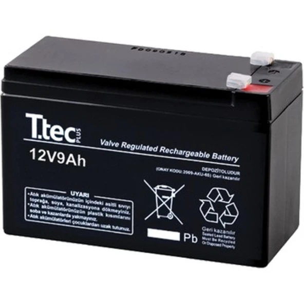 12V 9 AH Kuru Bakımsız Akü ürün görseli 1