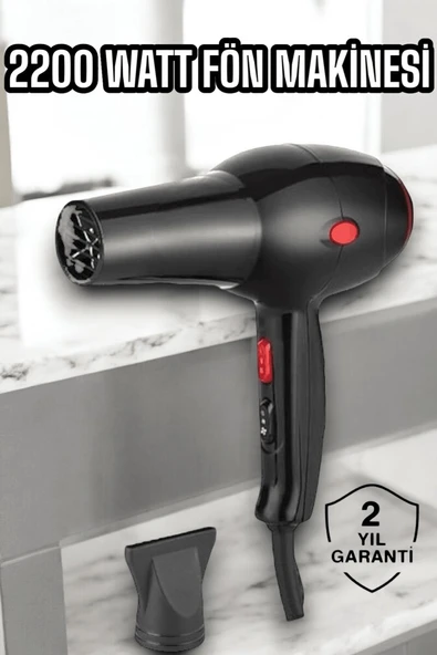 Soğuk ve Sıcak Üfleme Özellikli AC Motorlu Saç Kurutma Makinesi ürün görseli 1