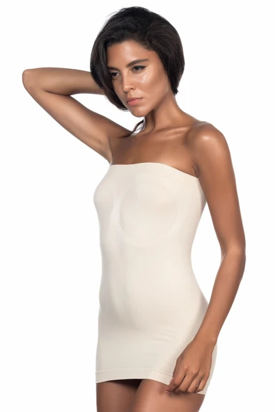 TEN MI Emay 5003 Soft Straplez Atlet - Resim 2