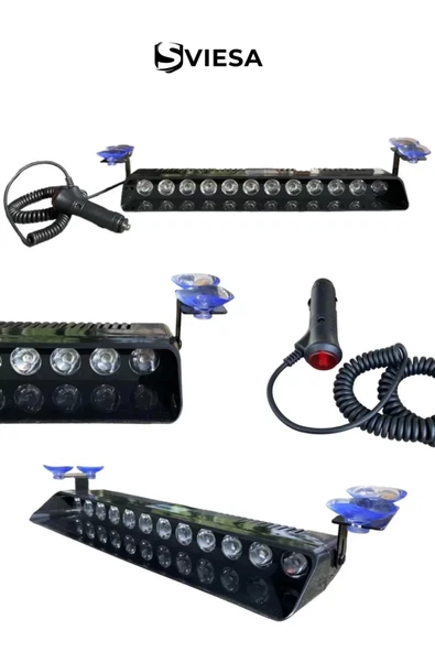 S12 Çakar Çakmaklık Girişli 12 Ledli Sarı ürün görseli 1