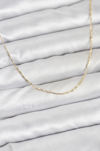 CM 14K Gold Renk Kesme Model 60 cm Kadın Kolye - TJ-BKO10931 ürün görseli 1