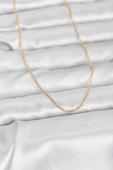 CM 14K Gold Renk 60 cm Zincirli Kadın Kolye - TJ-BKO10949 ürün görseli 1