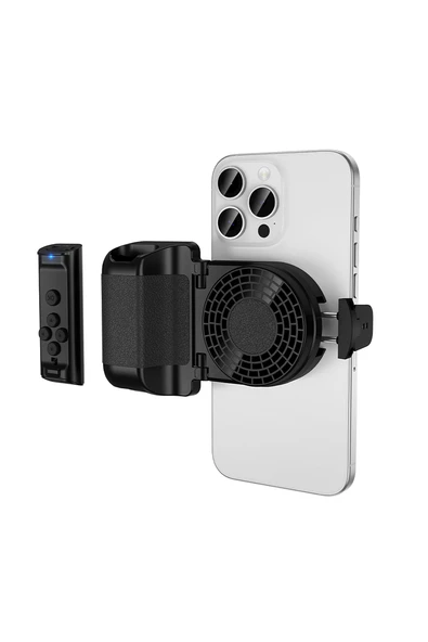 Vissona GoShot Trio Kumandalı Uzaktan Selfie Kiti Bluetooth Telefon Tutucu Çok Fonksiyonlu Çekim Aparatı ürün görseli 1