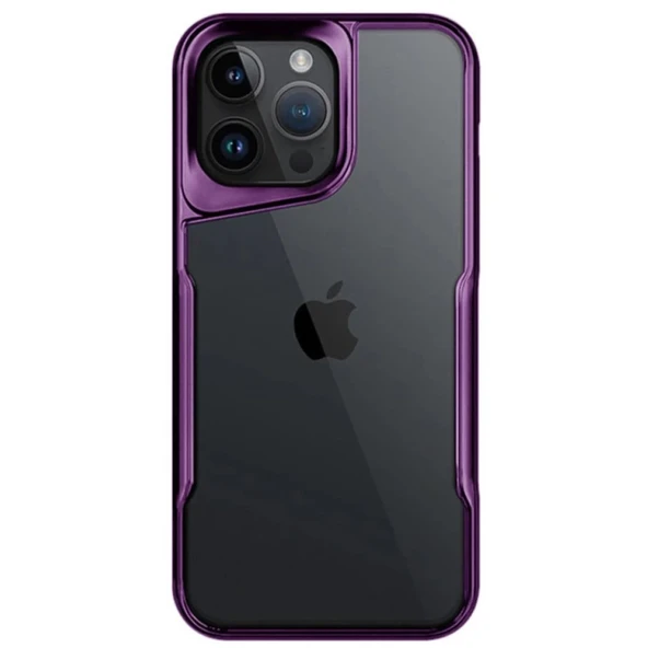 İphone 15 Kılıf Boyi Silikon Kapak - Derin Mor ürün görseli 1