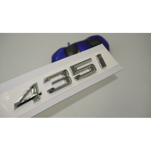 Bmw 435i Bagaj Krom Metal 3M 3D Yazı Logo ürün görseli 1