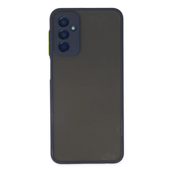 Galaxy M13 Kılıf Montreal Silikon Kapak - Lacivert ürün görseli 1