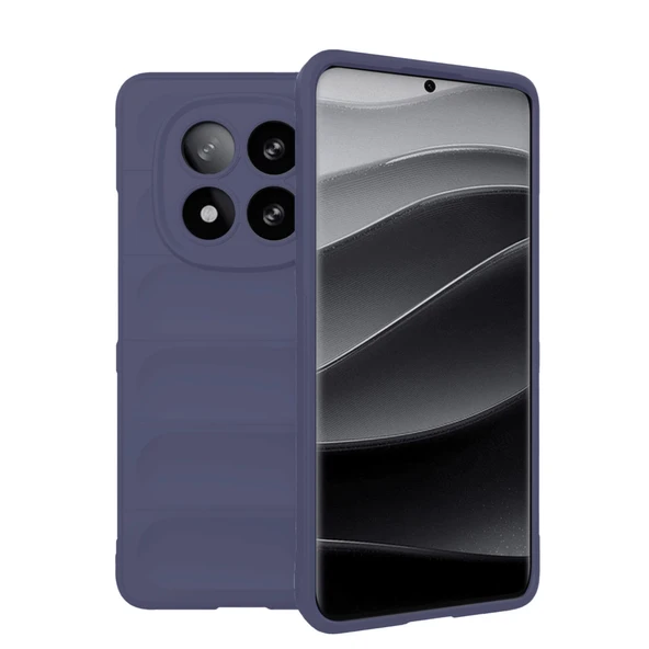 Redmi Note 14 5G Kılıf Optimum Silikon - Lacivert ürün görseli 1