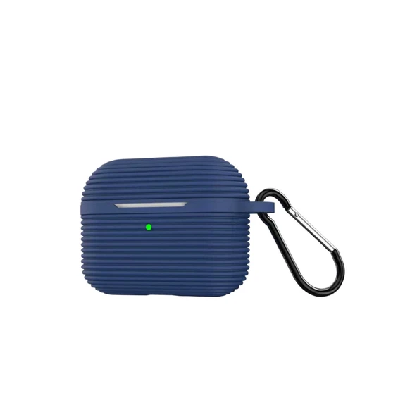 Airpods Pro 3 (3.Nesil) Raven Silikon Kılıf - Lacivert ürün görseli 1