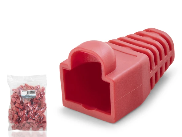 Rj45 Konnektör Papuç 100’Lü Paket - Kırmızı Nd2430 ürün görseli 1