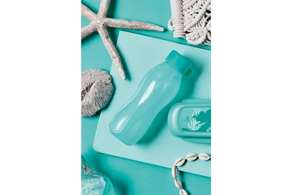 TUPPERWARE EKO ŞİŞE 310ML TURKUAZ - Resim 5