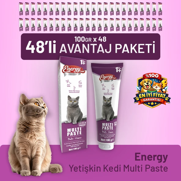 Yetişkin Kedi Multi Paste 100 g - 48 Adet ürün görseli 1