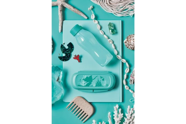 TUPPERWARE EKO ŞİŞE 310ML TURKUAZ - Resim 4