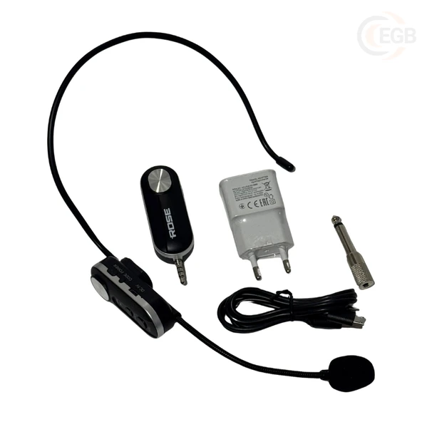 ROSE R-101-KW UHF Kablosuz Kulaklık Mikrofonu ürün görseli 1