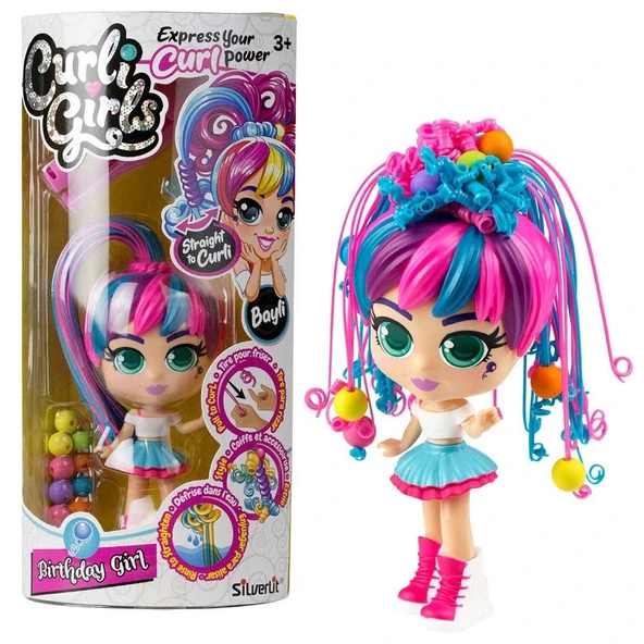 Silverlit Curli Girls Bebek - Resim 7