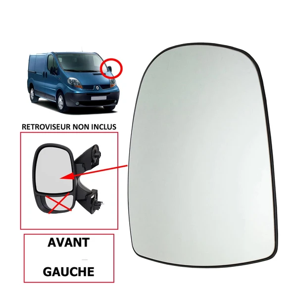 Renault Trafic - Opel Vivaro 2003-2014 Dış Dikiz Aynası - Manuel Sol (Oem No: 7701050267) ürün görseli 1