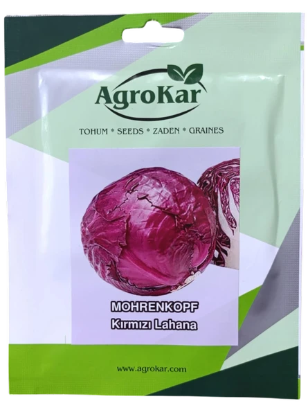 Kırmızı (Mor) Lahana Tohumu 10 gr ürün görseli 1