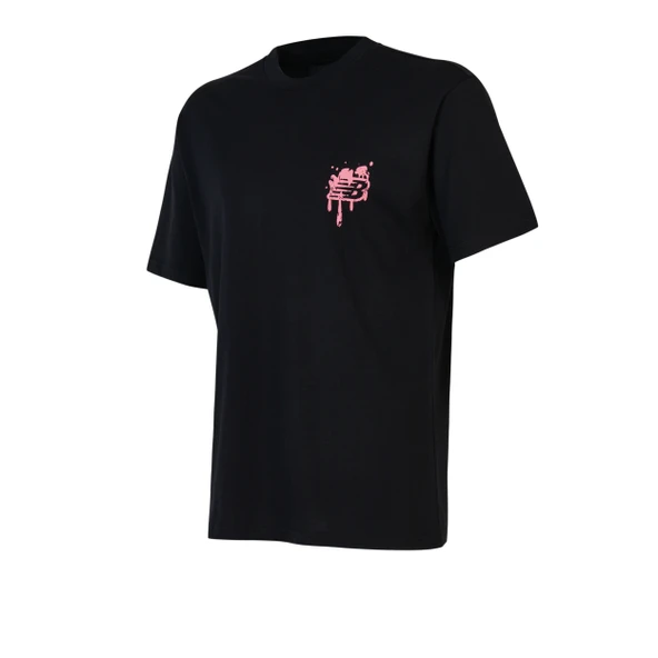 New Balance   NB Lifestyle Men Tshirt Erkek Siyah T-Shirt - MNT1649 ürün görseli 1
