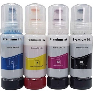 Epson EcoTank 101 Muadil Mürekkep Set / ITS L4150 / L4160 / L6160 / L6170 / L619 ürün görseli 1