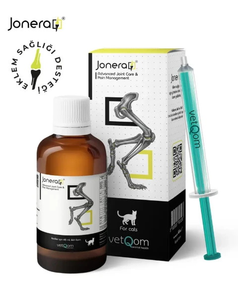 Vetqom Jonera Kedi Eklem Sağlığı Ağrı Giderici Sıvı Damla 45 ML ürün görseli 1
