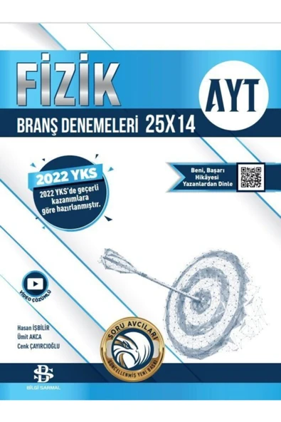 Bilgi Sarmal Ayt Fizik 25 X 14 Branş Denemeleri ürün görseli 1