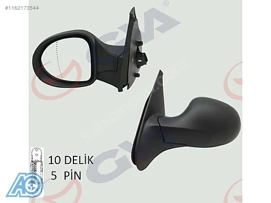 Renault Symbol - 2008-2012 Dış Dikiz Aynası Sağ Elektrikli Isıtmalı Sensörlü - Sensörlü-10H7P Thalia (Oem No: 7701070380 ürün görseli 1