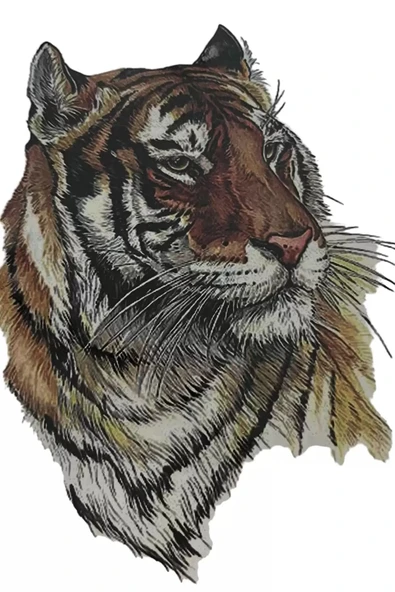 Caş Dekorasyon Kaplan Figürlü Geçici Dövme Tattoo ürün görseli 1
