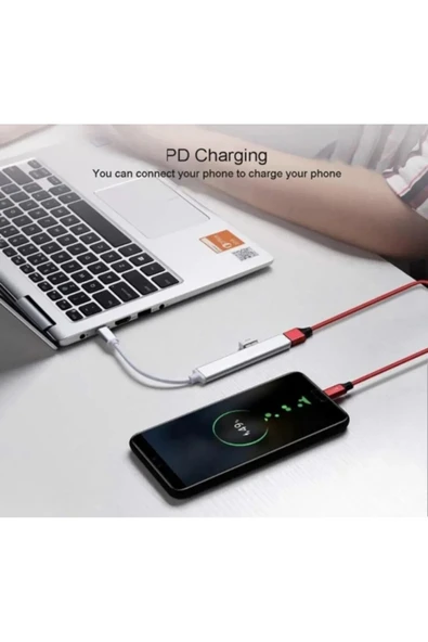 Tablet USB  Dönüştürücü - Type-C USB Dönüştürücü - SD  Kart Dönüştürücü - Resim 5