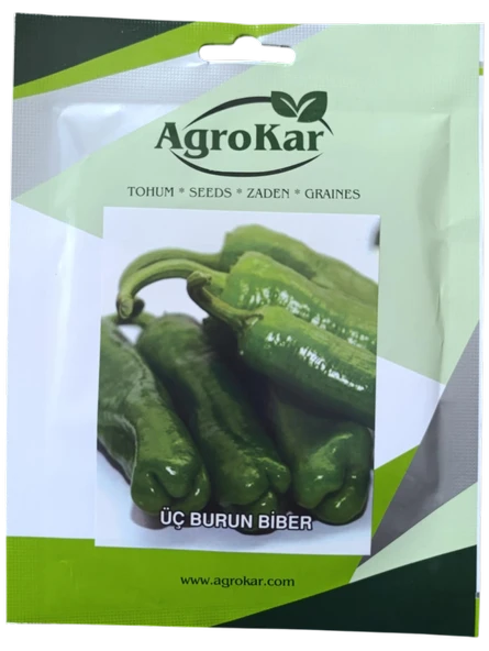 Üç Burun Biber Tohumu 10 gr ürün görseli 1