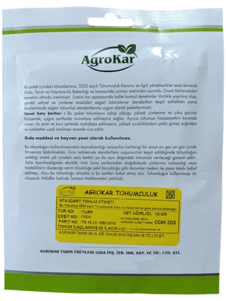 Fındık Turp Tohumu 10 gr - Resim 2