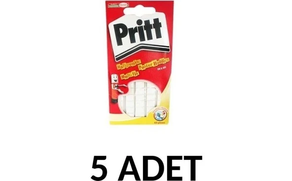 Pritt 5 Adet Patafix Multifix Hamur Yapıştırıcı 65 Parça ürün görseli 1