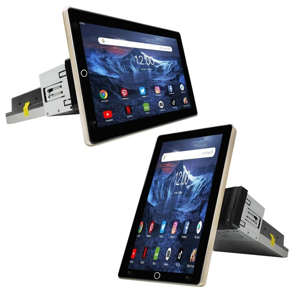 Rose DC-8610BT-464 A133 işlemci 10.1'' Android Oto Tablet 4-64 360 Döner Kafa lenova üretim ürün görseli 1