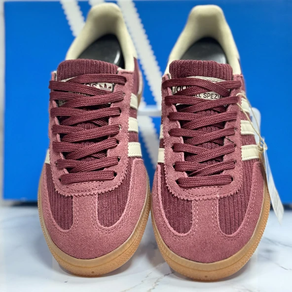 Adidas Handball Spezial Maroon / Cream White / Gum Kadın Ayakkabı ürün görseli 1