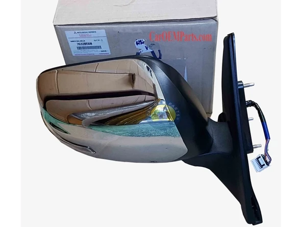 Mitsubishi L200 Pickup 2015-2018 Elektrikli Otomatik Katlanır Ayna Nikelaj Kapak Sinyalli Sağ (Oem No: 7632B560) ürün görseli 1