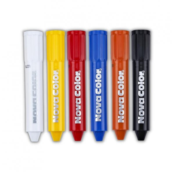 Yüz Boyası 6 Renk 1 Paket Nova Color 6 Renk Yüz Boyası 1 Paket ürün görseli 1