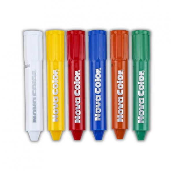 Yüz Boyası 6 Renk 1 Paket Nova Color 6 Renk Yüz Boyası 1 Paket ürün görseli 1