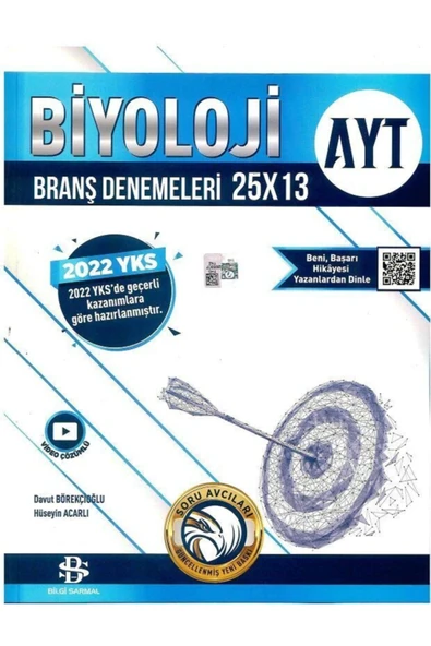 Bilgi Sarmal Ayt Biyoloji 25 X 13 Denemeleri ürün görseli 1