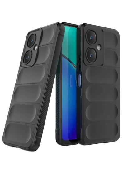 Newface Vivo Y27 Kılıf Optimum Silikon - Siyah ürün görseli 1