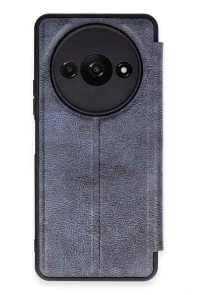 Newface Xiaomi Redmi A3 4G Kılıf Flip Cover - Lacivert ürün görseli 1