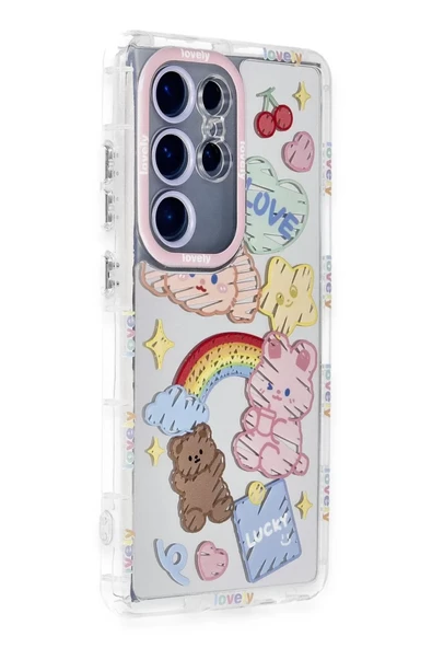 Newface Samsung Galaxy S23 Ultra Kılıf Reflexion Desenli Kapak - Desen 4 ürün görseli 1