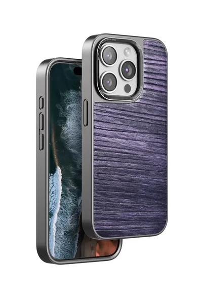 Venco Apple iPhone 14 Pro Max Wave Kapak - Derin Mor ürün görseli 1
