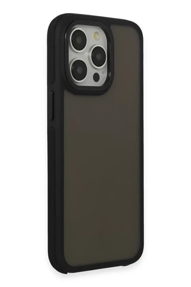 Newface Apple iPhone 13 Pro Max Harvel Kapak - Siyah - Resim 2