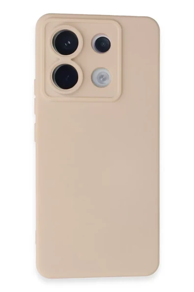 Newface Xiaomi Redmi Note 13 Pro 5G Kılıf Nano içi Kadife Silikon - Pudra ürün görseli 1