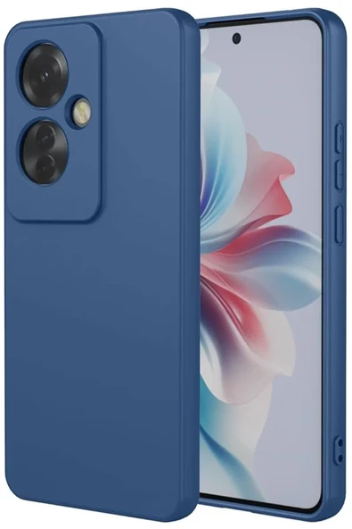 Newface Oppo Reno 11F Kılıf First Silikon - Lacivert ürün görseli 1