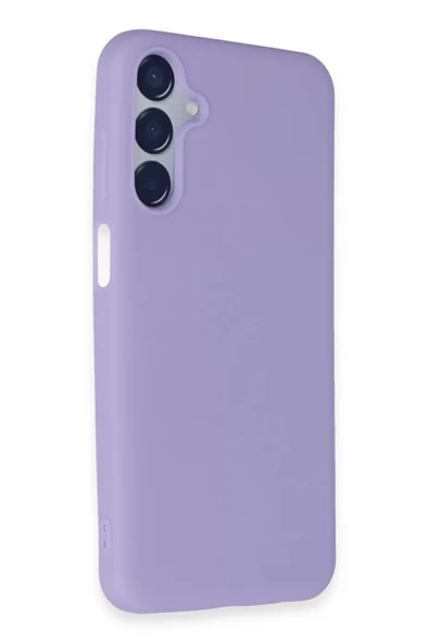 Newface Samsung Galaxy M15 Kılıf First Silikon - Lila ürün görseli 1