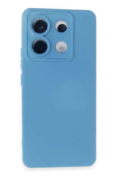 Newface Xiaomi Redmi Note 13 Pro 5G Kılıf Nano içi Kadife Silikon - Mavi ürün görseli 1