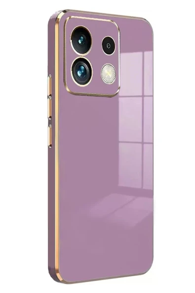 Newface Xiaomi Poco M6 Pro 4G Kılıf Volet Silikon - Mor ürün görseli 1