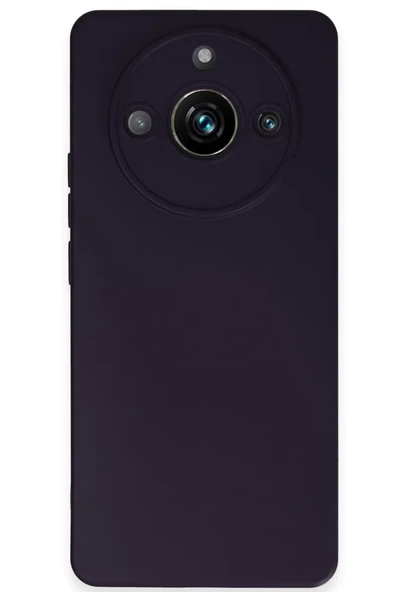 Newface Realme 11 Pro Kılıf Nano içi Kadife Silikon - Mor ürün görseli 1