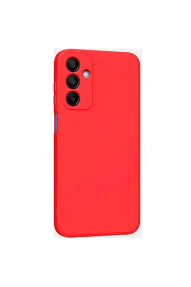 Newface Samsung Galaxy A25 5G Kılıf First Silikon - Kırmızı ürün görseli 1